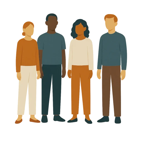 Who We Are team graphic