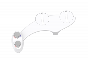Bidet Attachment with Dual Nozzles