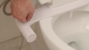 Image for Bidet Attachment with Nozzle Angle Adjuster