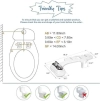 Image for A121 - Hot and Cold Water Bidet Attachment for Toilet - Dual nozzles of wash and women wash- Selfcleaning Toilet Bidets