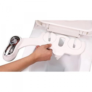 A123 - Only Cold Water Bidet- Dual nozzles of wash and women wash- Selfcleaning Toilet Bidets (1PC)