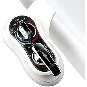 A121 - Hot and Cold Water Bidet Attachment for Toilet - Dual nozzles of wash and women wash- Selfcleaning Toilet Bidets