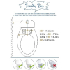 Image for A121 - Hot and Cold Water Bidet Attachment for Toilet - Dual nozzles of wash and women wash- Selfcleaning Toilet Bidets