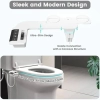 Image for Bidet Attachment for Toilet Unique Dual Retractable Nozzles Badays for Toilets Seat, Non-Electric Self-Cleaning Fresh Water Sprayer, Adjustable Water Pressure Bidets for Existing Toilets
