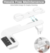 Image for Bidet Attachment for Toilet Unique Dual Retractable Nozzles Badays for Toilets Seat, Non-Electric Self-Cleaning Fresh Water Sprayer, Adjustable Water Pressure Bidets for Existing Toilets