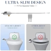 Image for Atalawa Bidet Toilet Seat Attachment Ultra Slim Bidet With Self Cleaning Dual Nozzle Adjustable Water Non Electric Bidet Fresh Water Spray for Sanitary and Feminine Wash
