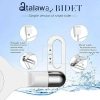 Image for Atalawa Bidet Toilet Seat Attachment Ultra Slim Bidet With Self Cleaning Dual Nozzle Adjustable Water Non Electric Bidet Fresh Water Spray for Sanitary and Feminine Wash