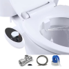 Image for Axiomdeals AT3 Toilet Bidet Attachment Fresh Water Jet Spray with Dual Retract Nozzles and 2 Modes