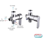 Axiomdeals Bundle (Hot & Cold Spray Bidet Complete Shattaf)