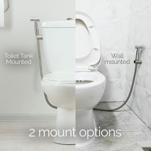 Axiomdeals Fresh Water Stainless Steel Handheld Toilet Bidet Jet Sprayer