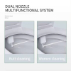 Image for Axiomdeals AT3 Toilet Bidet Attachment Fresh Water Jet Spray with Dual Retract Nozzles and 2 Modes