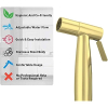 Image for Axiomdeals Fresh Water Premium Brushed Gold Stainless Steel Handheld Bidet Jet Sprayer