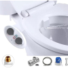 Image for Axiomdeals AT1 Toilet Bidet Attachment: Fresh Water Jet Spray with Dual Retract Nozzles and 3 Modes