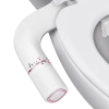 Image for BIGCOW Ultra-Slim Bidet Attachment for Toilet - Dual Nozzle (Frontal & Rear Wash) with Adjustable Cold Water Pressure and Stainless Steel Inlet - Hygienic Solution for Fresh Cleanliness