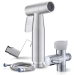 BRITULIF Bidet Sprayer for Toilet, Handheld Sprayer Kit with Adjustable Jet Spray for Toilet...