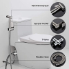 Image for Handheld Bidet Sprayer for Toilet-Adjustable Water Pressure Control with Bidet Hose for Feminine Wash, Stainless Steel Brushed Nickel Cloth Diaper Bidet Toilet Sprayer for Baby Wash