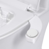 Image for Ultra-Slim Bidet Attachment for toilet - Easy Left Hand Installation, Dual Nozzle (Feminine/Posterior Wash), Adjustable Water Pressure, Non-Electric,White