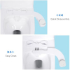 Image for Ultra-Slim Bidet Attachment for toilet - Easy Left Hand Installation, Dual Nozzle (Feminine/Posterior Wash), Adjustable Water Pressure, Non-Electric,White