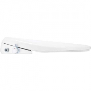 Bemis Haven Elongated Plastic Bidet Toilet Seat White Never Loosens Slow-Close