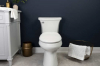 Image for Bemis Haven Elongated Plastic Bidet Toilet Seat White Never Loosens Slow-Close