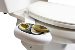 Boss Bidet Bold - White & Gold