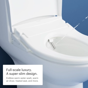 Brondell Swash Eco Thinline T66 Bidet Toilet Seat