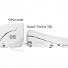 Image for Brondell Swash Eco Thinline T66 Bidet Toilet Seat