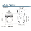 Image for High-End Smart Toilet Bidet Seat SplashLet 2100RB