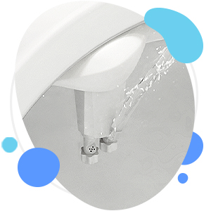 Clear Rear Clear Rear Bidet Attachment for Toilet | Every Bidet