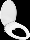 Image for Refresh Manual Elongated Bidet Seat in White