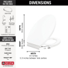 Image for Refresh Manual Elongated Bidet Seat in White