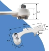 Image for Bidet AMI910- Hot and Cold Water Bidet Attachment for Toilet - Self Cleaning Dual Nozzles(Frontal & Rear Wash) - Non-Electric Mechanical Bidet Toilet Attachment