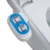 Image for Bidet J2510B-Hot and Cold Water Self-Cleaning Feminine/Rear Wash Non-Electric Bidet Sprayer，Dual Nozzles Bidet Toilet Attachment with Adjustable Pressure Control（Blue）