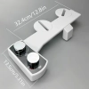 Image for HiCheon Bidet Attachment For Toilet Non-electric Dual Nozzle Cleaning Feminine And Rear Wash Water Pressure Control Sprayer