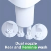 Image for HiCheon Bidet Attachment For Toilet Non-electric Dual Nozzle Cleaning Feminine And Rear Wash Water Pressure Control Sprayer
