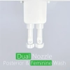 Image for Dual-Function Hot & Cold Bidet Attachment - Self-Cleaning, Adjustable Water Pressure & Temperature, Dual Nozzles for Front & Rear Wash, Easy Install