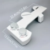 Image for HiCHEON Bidet Toilet Seat Attachment with Self-Cleaning Nozzle, Non-Electric, Dual Nozzle for Feminine and Rear Wash, Contemporary Style, Adjustable Water Pressure-Control, Standard G1/2 Connection