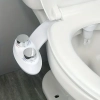 Image for HiCheon Bidet Attachment For Toilet Non-electric Dual Nozzle Cleaning Feminine And Rear Wash Water Pressure Control Sprayer