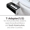Image for HiCHEON Easy-Install Bidet Attachment - Dual Nozzle, Self-Cleaning Toilet Sprayer for Rear & Feminine Wash, Detachable Design for Easy Maintenance