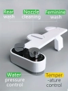 Image for HiCheon Dual Nozzle Bidet Attachment for Toilet Seat, Hot & Cold Water Sprayer, Shattaf, Warm Water Pressure Cleaning, Non-Electric