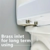 Image for Dual-Function Hot & Cold Bidet Attachment - Self-Cleaning, Adjustable Water Pressure & Temperature, Dual Nozzles for Front & Rear Wash, Easy Install