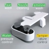 Image for HiCheon Dual Nozzle Bidet Attachment for Toilet Seat, Hot & Cold Water Sprayer, Shattaf, Warm Water Pressure Cleaning, Non-Electric