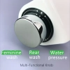 Image for 1pc Bidet Attachment For Toilet Dual Nozzle Rear And Feminine Wash Water Pressure Adjust Sprayer
