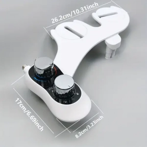 1pc, New Bracket Type Body Cleaner, No Electricity, 9/16 Three-way US Standard