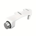 1pc Bidet Attachment For Toilet Dual Nozzle Rear And Feminine Wash Water Pressure Adjust Sprayer