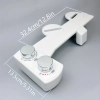 Image for HiCHEON Bidet Toilet Seat Attachment with Self-Cleaning Nozzle, Non-Electric, Dual Nozzle for Feminine and Rear Wash, Contemporary Style, Adjustable Water Pressure-Control, Standard G1/2 Connection