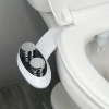 Image for HiCheon Bidet Attachment For Toilet Non-electric Dual Nozzle Cleaning Feminine And Rear Wash Water Pressure Control Sprayer