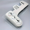 Image for Dual-Function Hot & Cold Bidet Attachment - Self-Cleaning, Adjustable Water Pressure & Temperature, Dual Nozzles for Front & Rear Wash, Easy Install