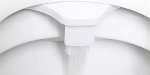 Hibbent Attachable Bidet with Self Cleaning Dual Nozzle Hot and Cold Water Bidet Sprayer - 2000