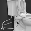 Image for Hibbent Attachable Bidet Non-Electric Bidet with Self-cleaning Dual Nozzle Cold Water - 1103
